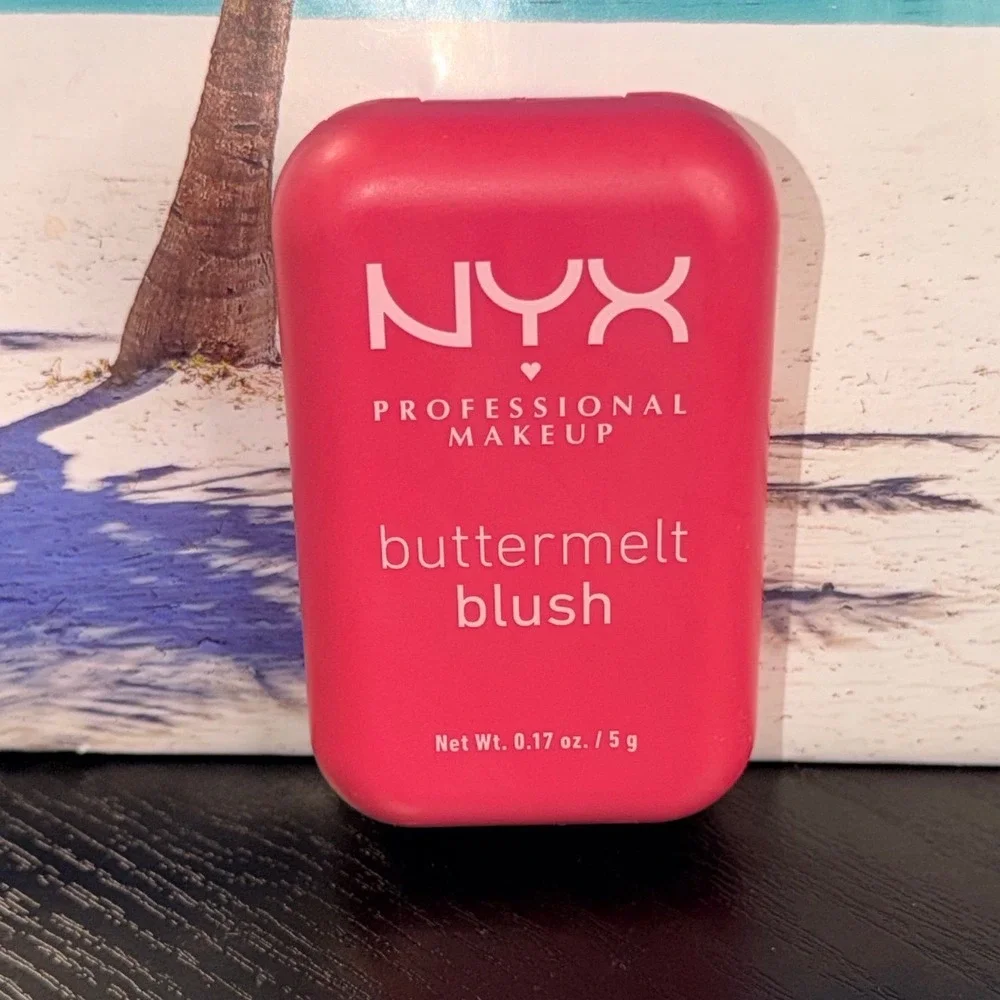 NYX Professional Makeup Buttermelt Blush BMBL07 Butta With Time Vivid Watermelon